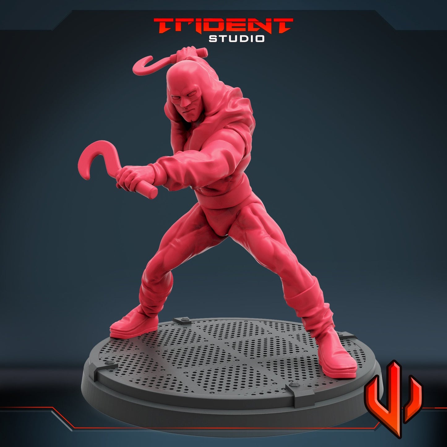 Boomslinger Serpent Society - 40mm  Miniature | Crisis Protocol Proxy | Trident