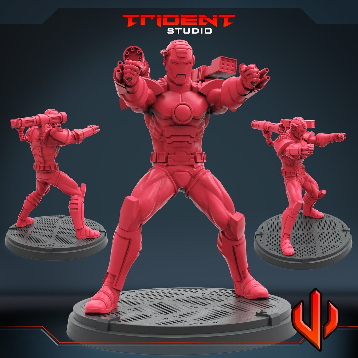 Ready for War A - 40mm  Miniature | Crisis Protocol Proxy | Trident