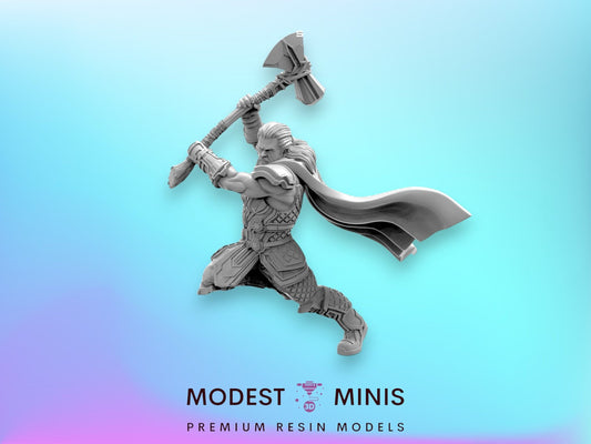 Thunder Love A - 40mm  Miniature | Crisis Protocol Proxy | Trident