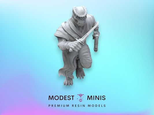 Bodyguard of the Blue Admiral - 28mm - 40mm Scale | DnD | Star Wars Legion Mini