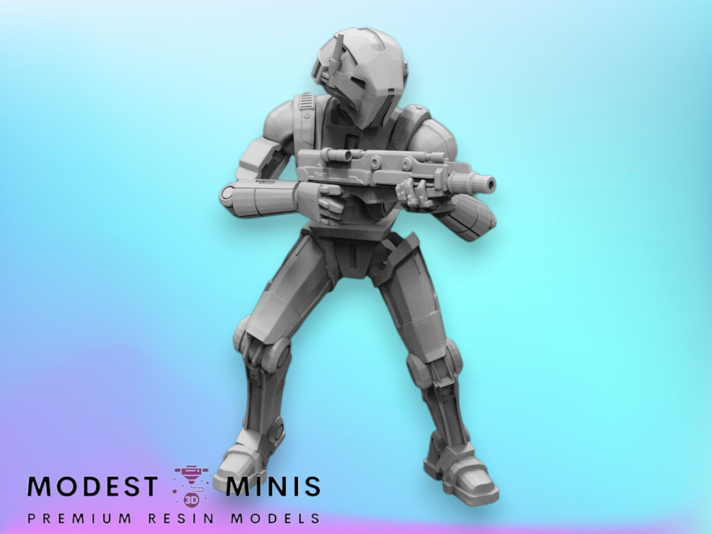 Ancient Droid - 28mm - 40mm Scale | Star Wars Legion Mini