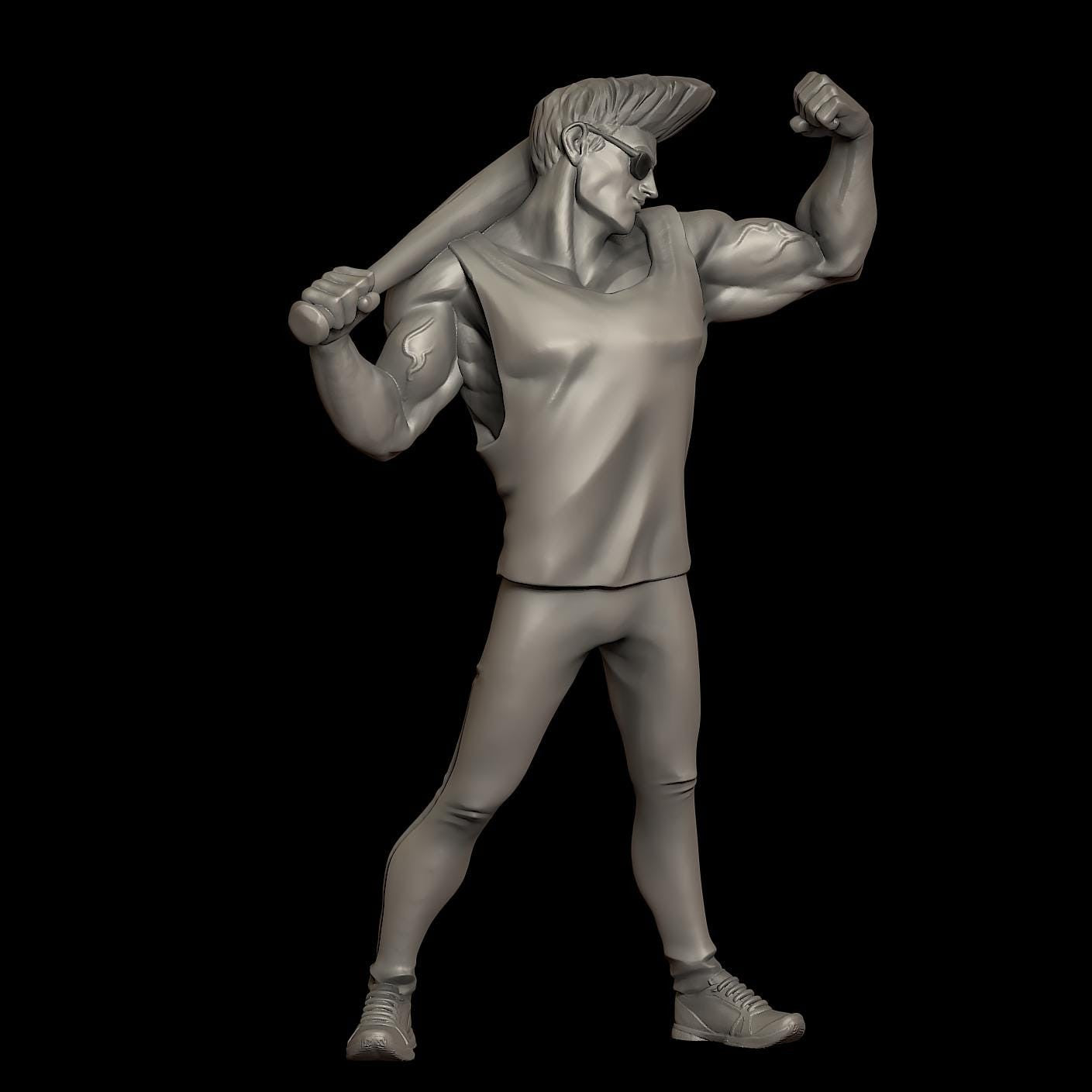 Zombie Gym and Survivors | 28mm - 100mm Scale Resin Mini | Zombicide | Vaultz