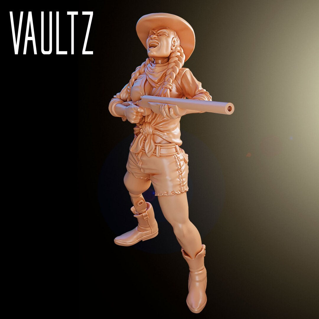 Survivor Margaret | 28mm - 100mm Scale Resin Mini | Zombicide | Vaultz