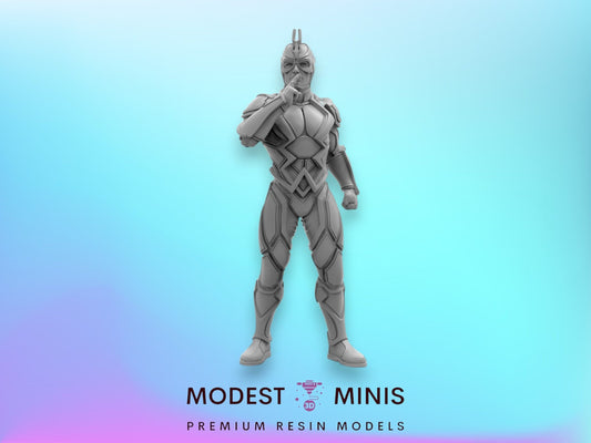 Keep Quiet B - Blackbolt 40mm  Miniature | Crisis Protocol Proxy | Trident