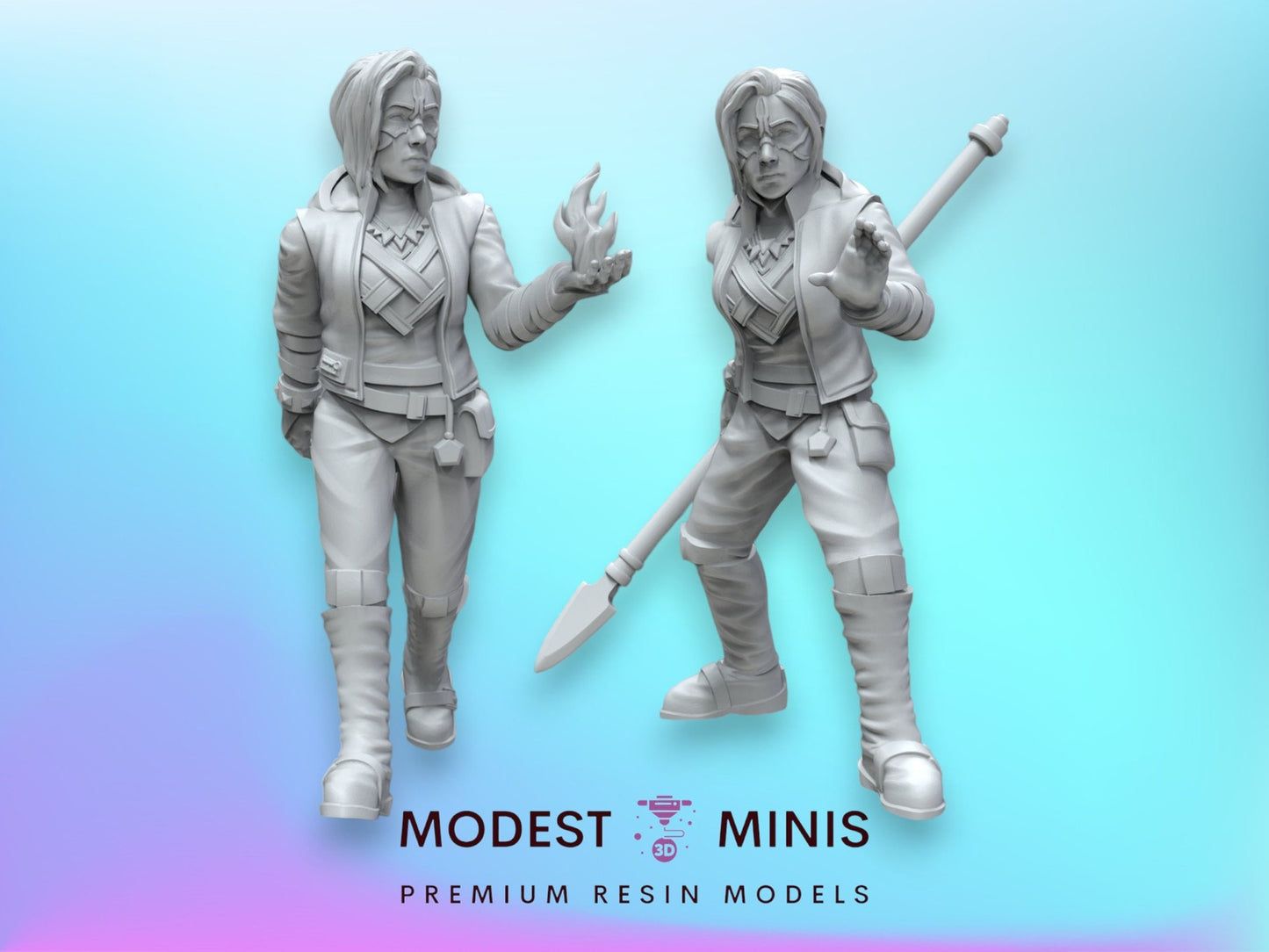 Survivor Sister - 28mm - 40mm Scale | Star Wars Legion Mini