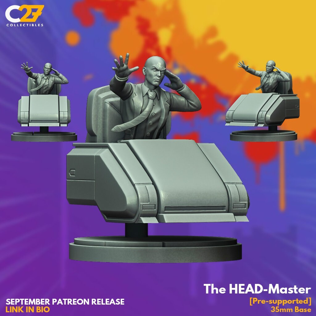 Headmaster - 32mm - 40mm Mini | Crisis Protocol Proxy | C27
