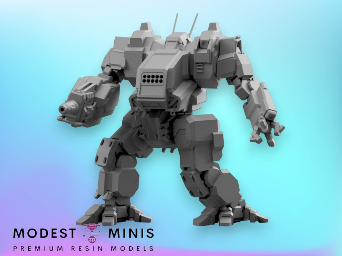 Dragon-1N ALT | 1:265 | 6mm Battletech Scale | Mecha | Sir Mortimer