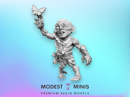 Grolu Gnome - 28mm 32mm Scale DnD Miniature | Dungeons and Dragons | Witcher Contract - RN Estudio