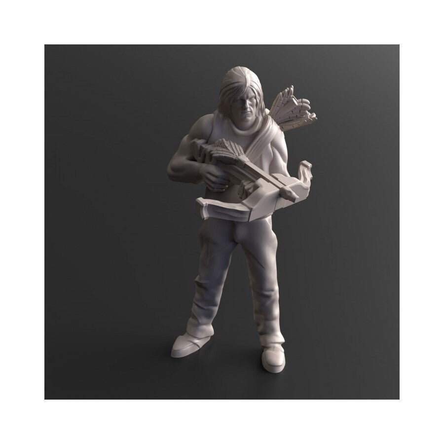 Survivor Derron | 28mm - 100mm Scale Resin Mini | Zombicide | Vaultz