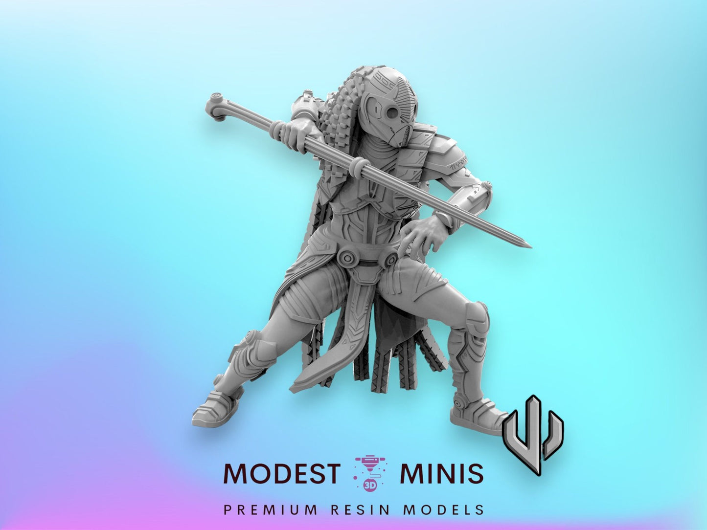 Late Night Angel A - 40mm  Miniature | Crisis Protocol Proxy | Trident