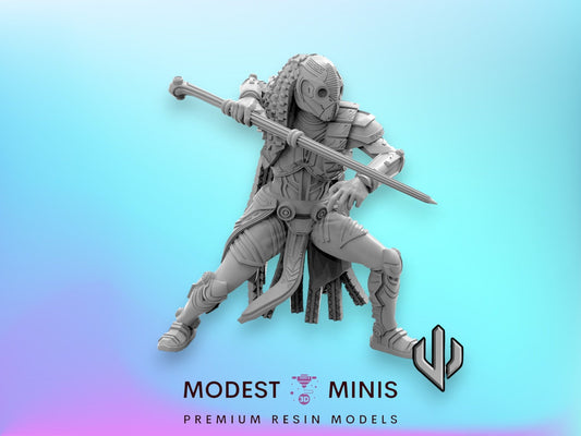 Late Night Angel A - 40mm  Miniature | Crisis Protocol Proxy | Trident