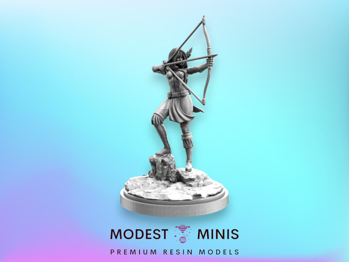 Moonstar - 32mm - 40mm Mini | DnD Mini | Superhero | C27