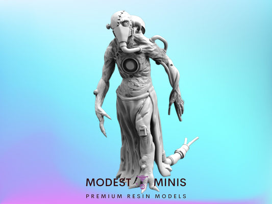 Cyber Wailing Cultist - 32mm Scale Alien Miniature  | Papsikels