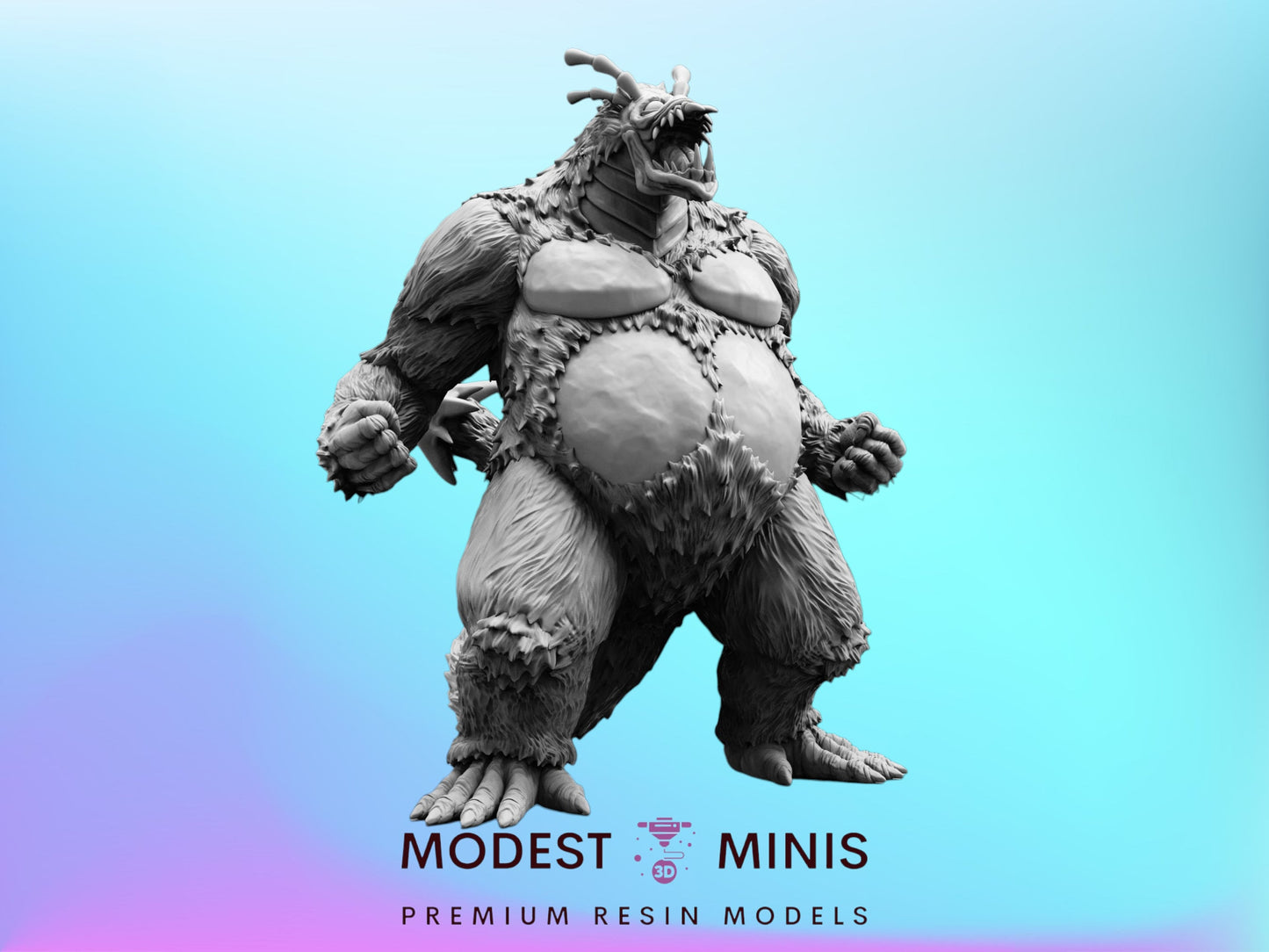 Hyper Papsinoid Ryzeme C - Resin Cyberpunk Miniature  | Papsikels