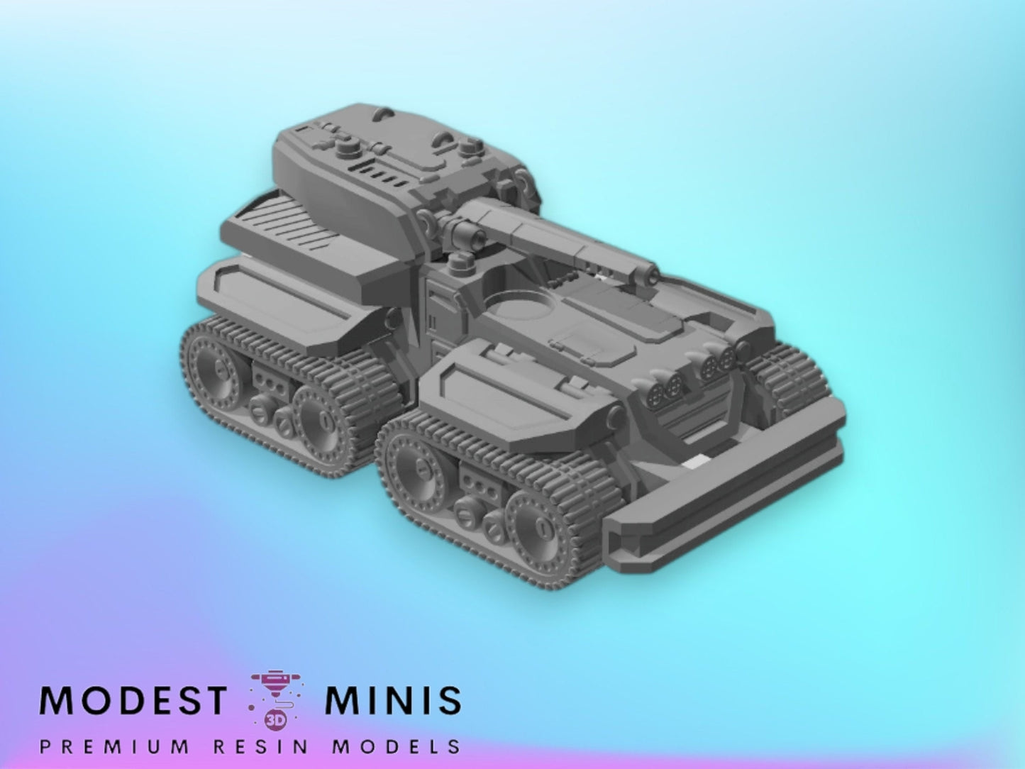 Mitras it2 Light Tank | 1:265 | 6mm Battletech Scale | Mecha | Sir Mortimer