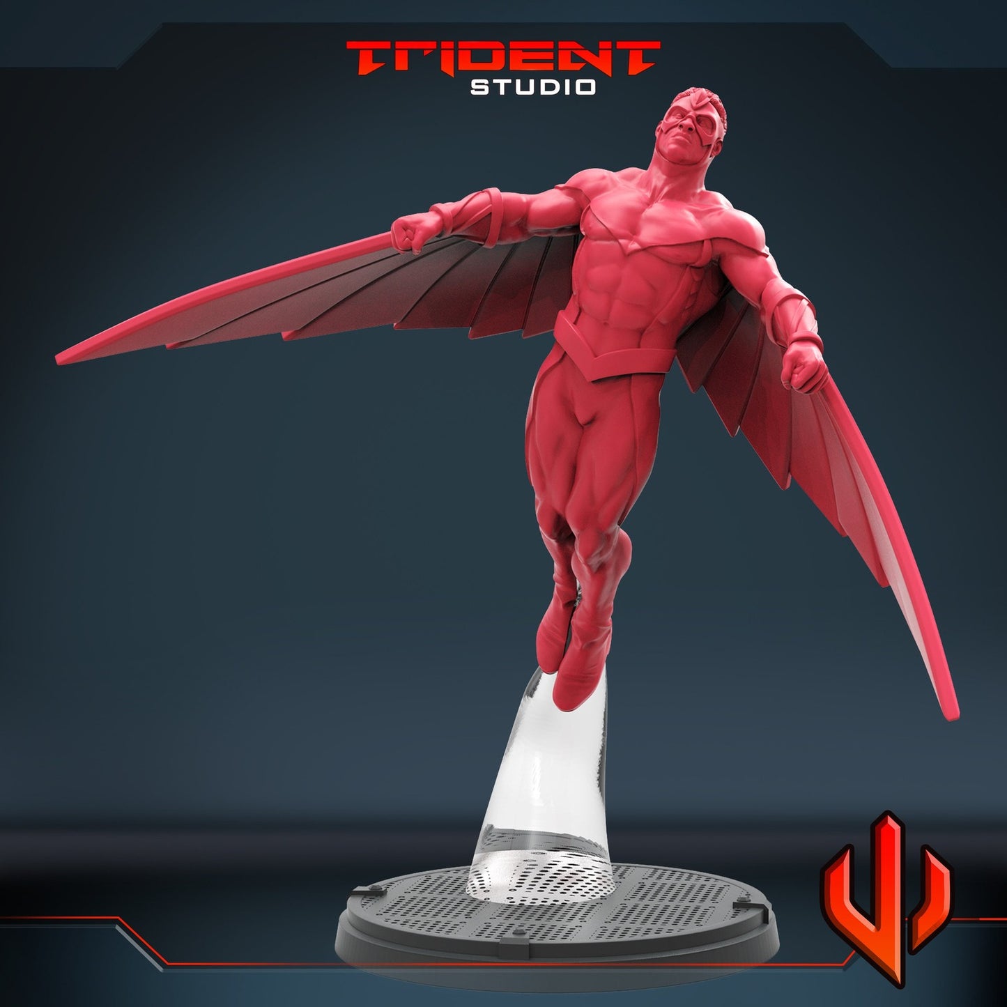 Classic Bird of Prey - 40mm  Miniature | Crisis Protocol Proxy | Trident