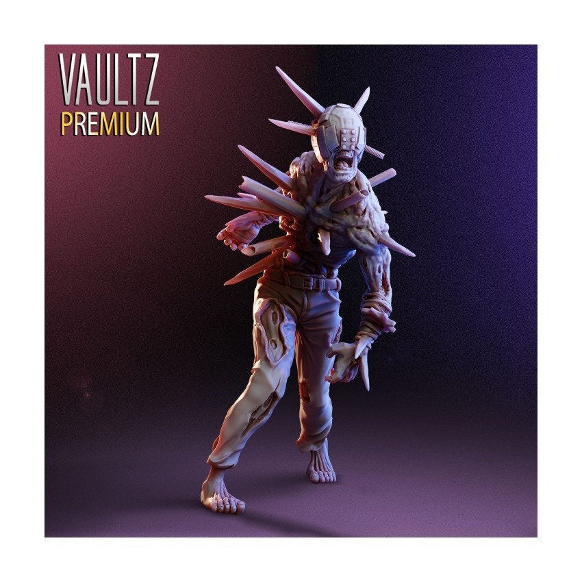 Zombie Winslow | 28mm - 100mm Scale Resin Mini | Zombicide | Vaultz