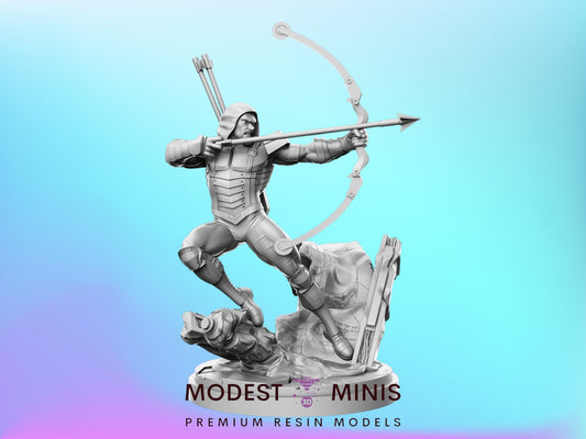 Green Bowfighter | Superhero | RN Estudio