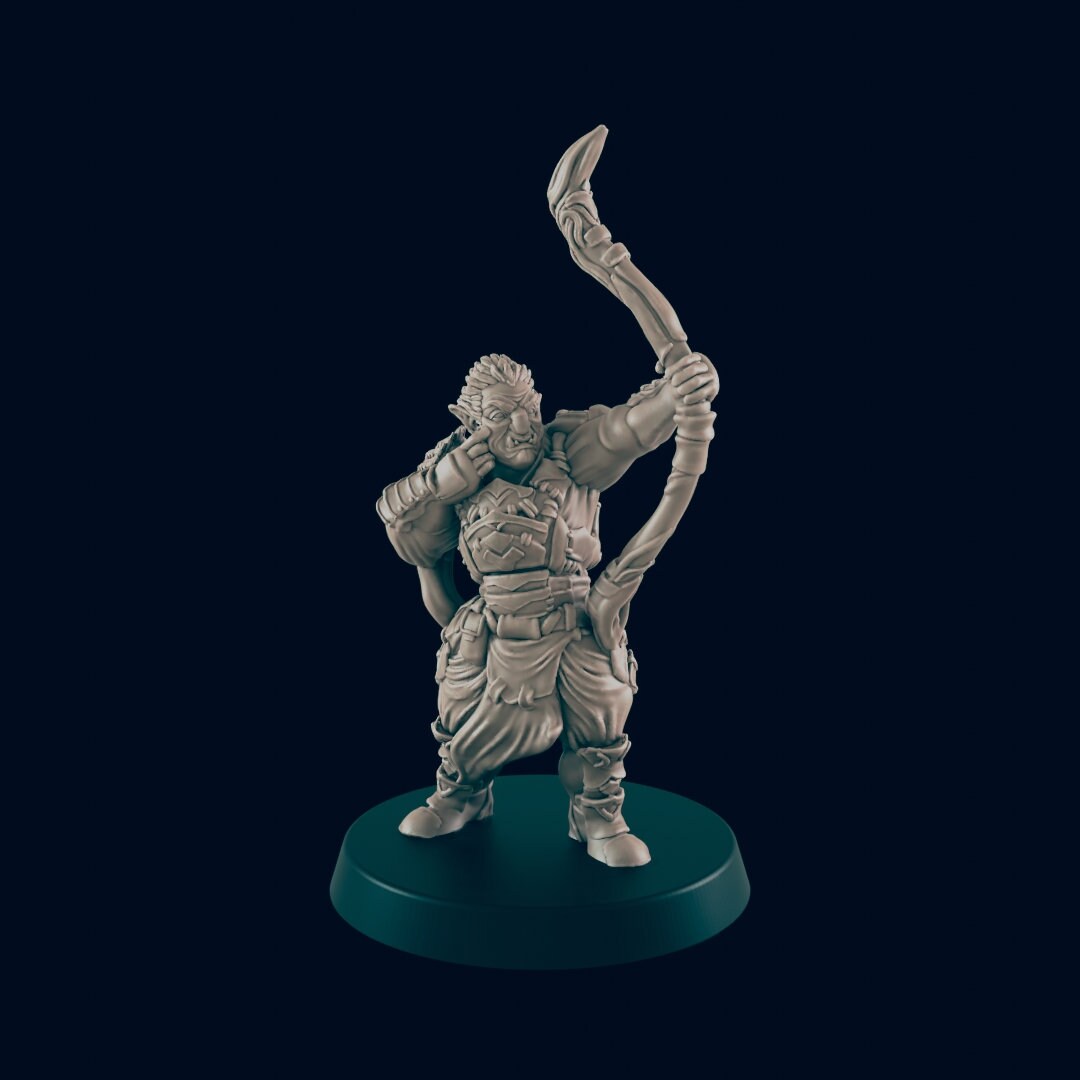 3pc Hobgoblins  - 25mm - 75mm Scale | DnD | EC3D Fantasy Mini | Beasts and Baddies