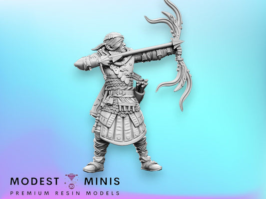 West RPG Ranger Iorweth - 28mm 32mm Scale DnD Miniature | Dungeons and Dragons | RN Estudio