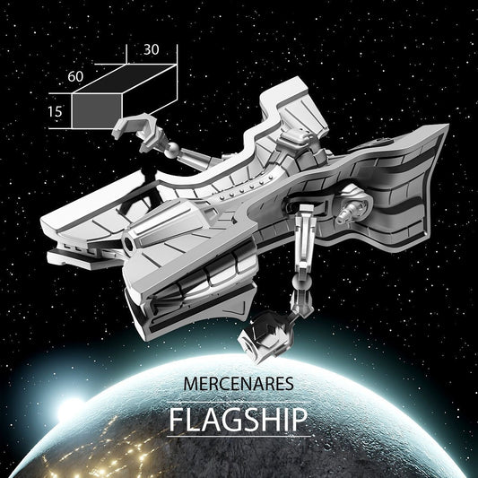 Mercenaries Flagship - Twilight Imperium | Fleetscale | Starfinder | Billion Suns | Starmada | Firefly | Terra Conflict