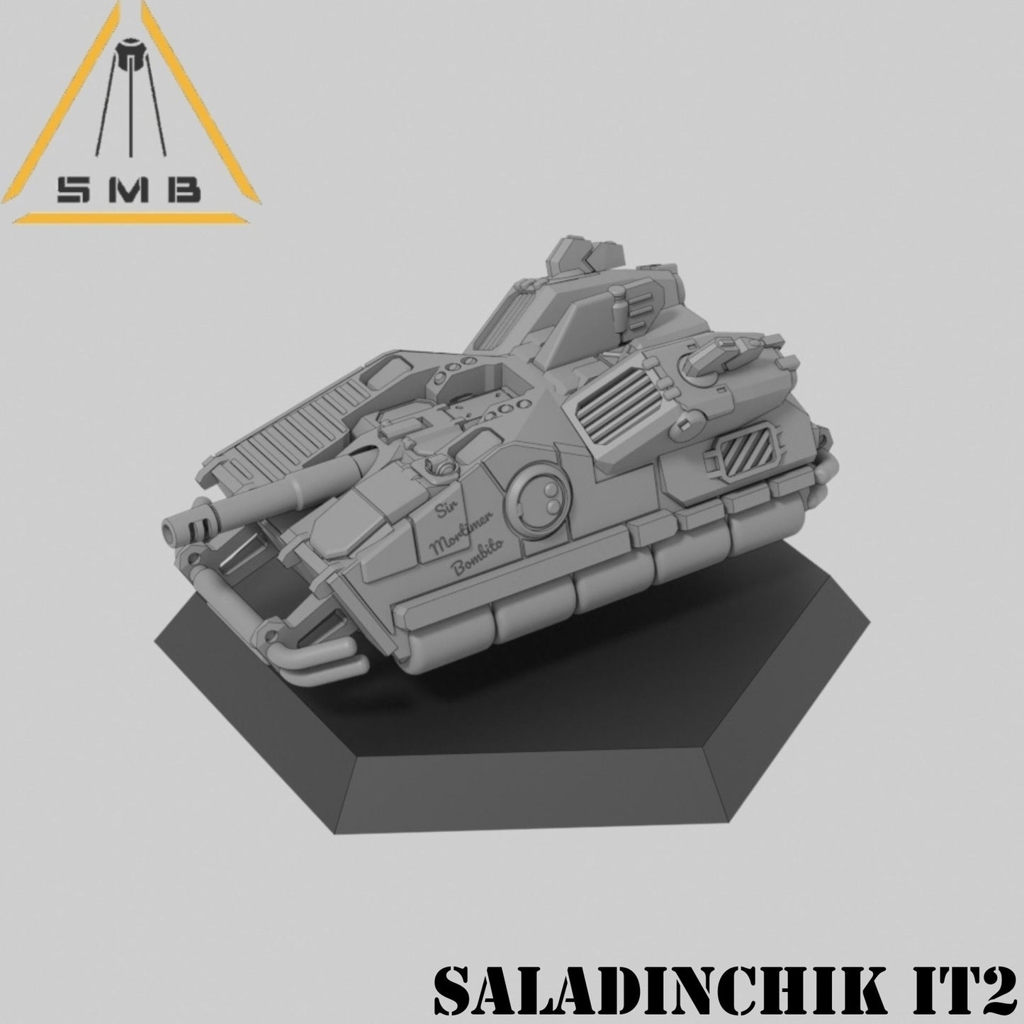Saladinchik it2 Hover Tank | 1:265 | 6mm Battletech Scale | Mecha | Sir Mortimer
