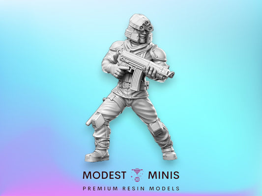 Soldier of the Order - 28mm 32mm Scale DnD Miniature | Dungeons and Dragons | Witcher Contract - RN Estudio