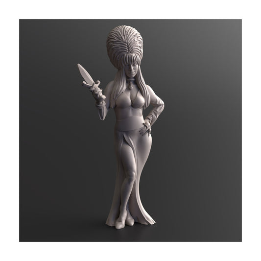 Survivor Elvina | 28mm - 100mm Scale Resin Mini | Zombicide | Vaultz