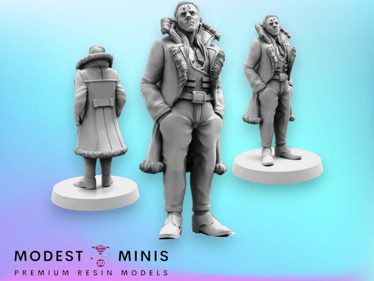 Miggy Kimosabe Not Convinced - 32mm Scale Alien Miniature  | Batang City | Papsikels