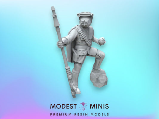 Ubese Sand Leader - 28mm - 40mm Scale | Star Wars Legion Mini