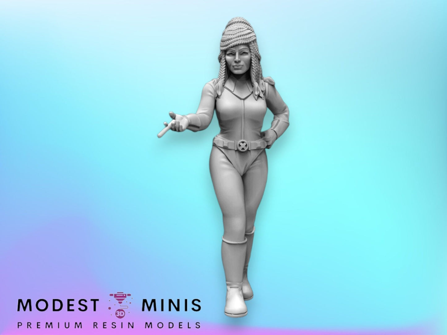 Spy Cantina Girl Shadie - 28mm - 40mm Scale | DnD | Star Wars Legion Mini