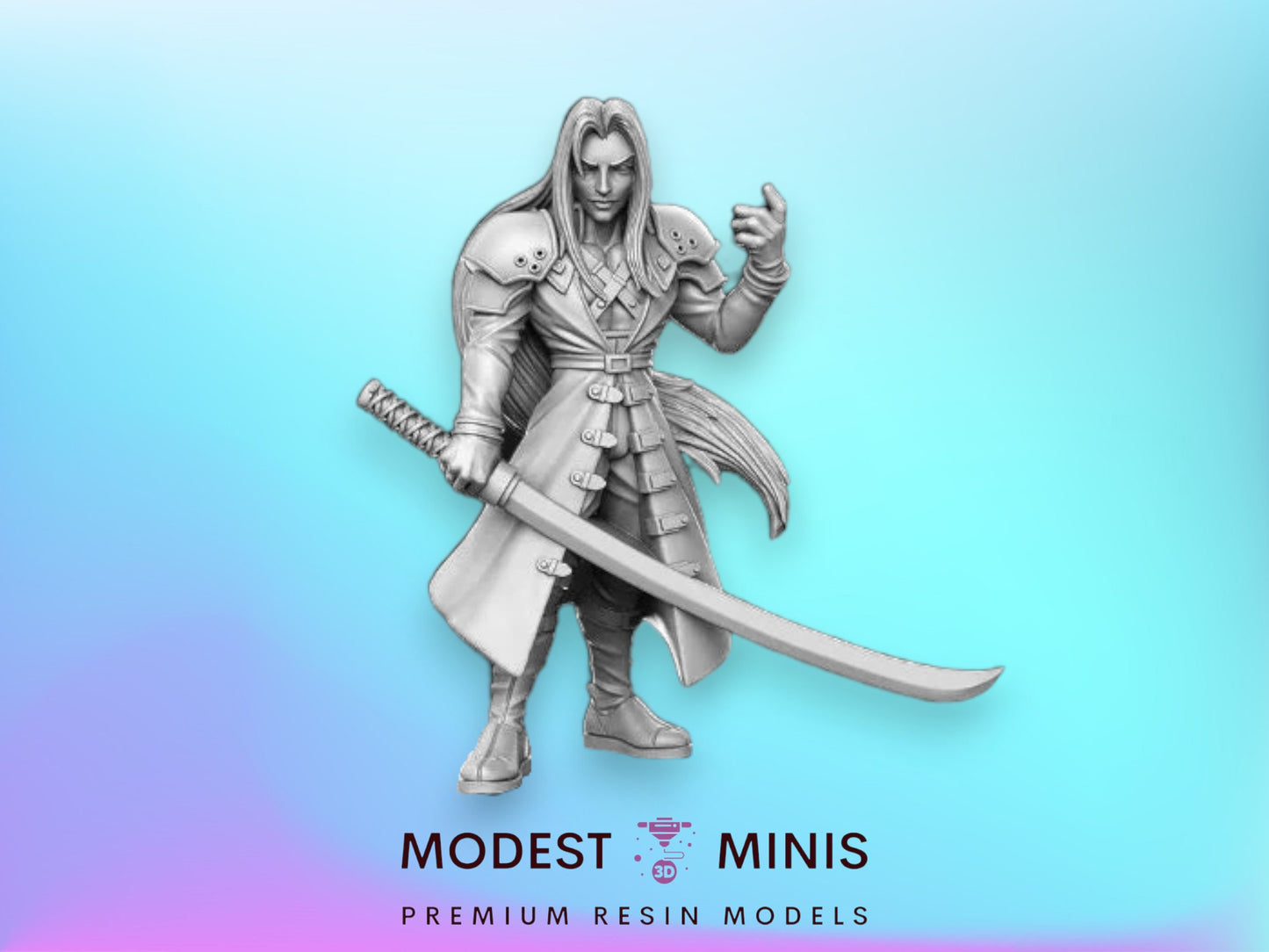 Sephirael - 32mm Scale DnD Miniature | Dungeons and Dragons | JRPG Mini - RN Estudio