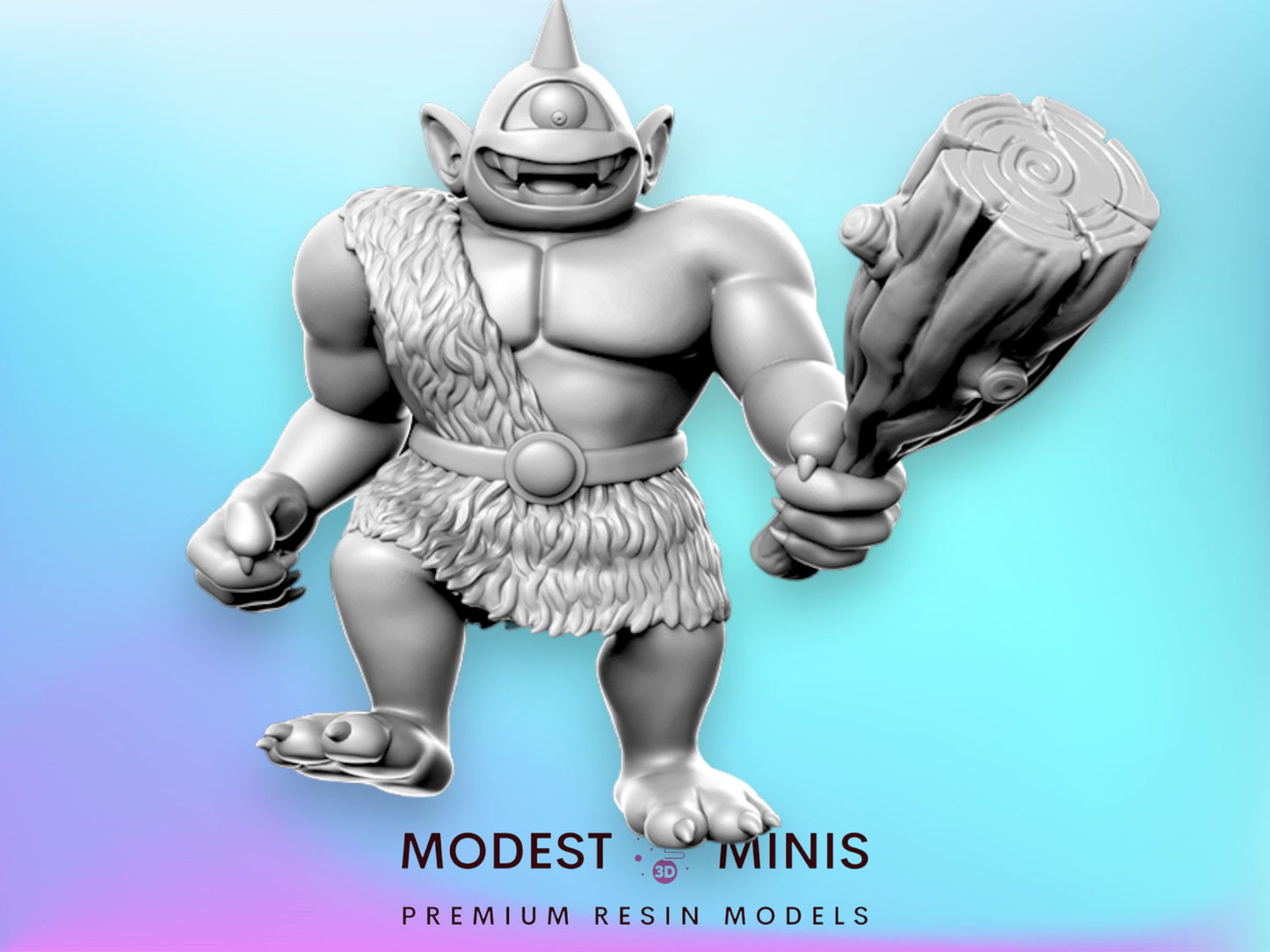 DQ Giant - 32mm Scale DnD Miniature | Dungeons and Dragons | Classic JRPG Mini - RN Estudio