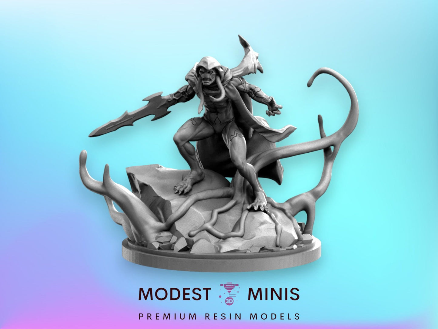 God Hunter - 32mm - 40mm Mini | Crisis Protocol Proxy | C27