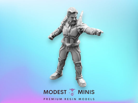 Old Pim - Antman 40mm  Miniature | Crisis Protocol Proxy | Trident