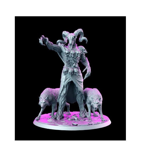 75mm Keoghradan - 32mm Scale DnD Miniature | Dungeons and Dragons | JRPG Mini - RN Estudio