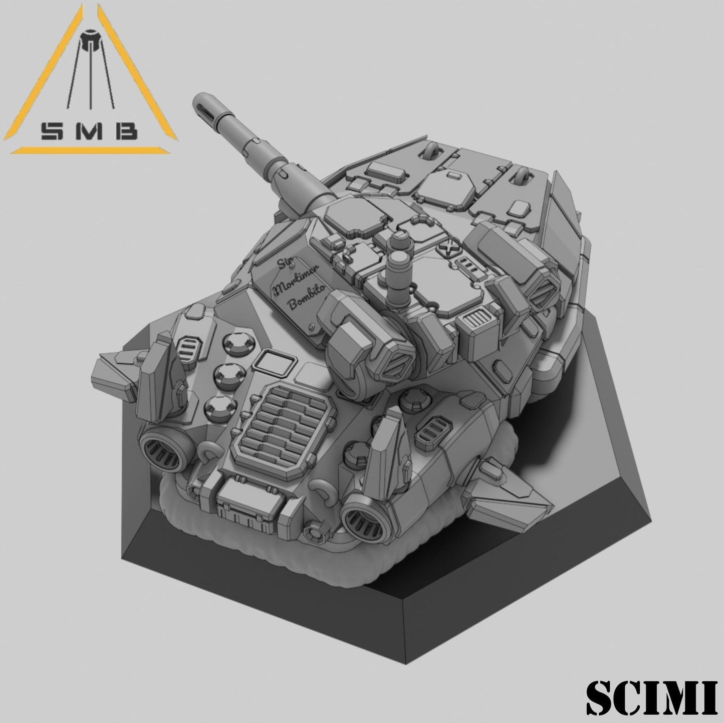 Scimi Hovercraft Hover Tank | 1:265 | 285 | 6mm Battletech Scale | SMB