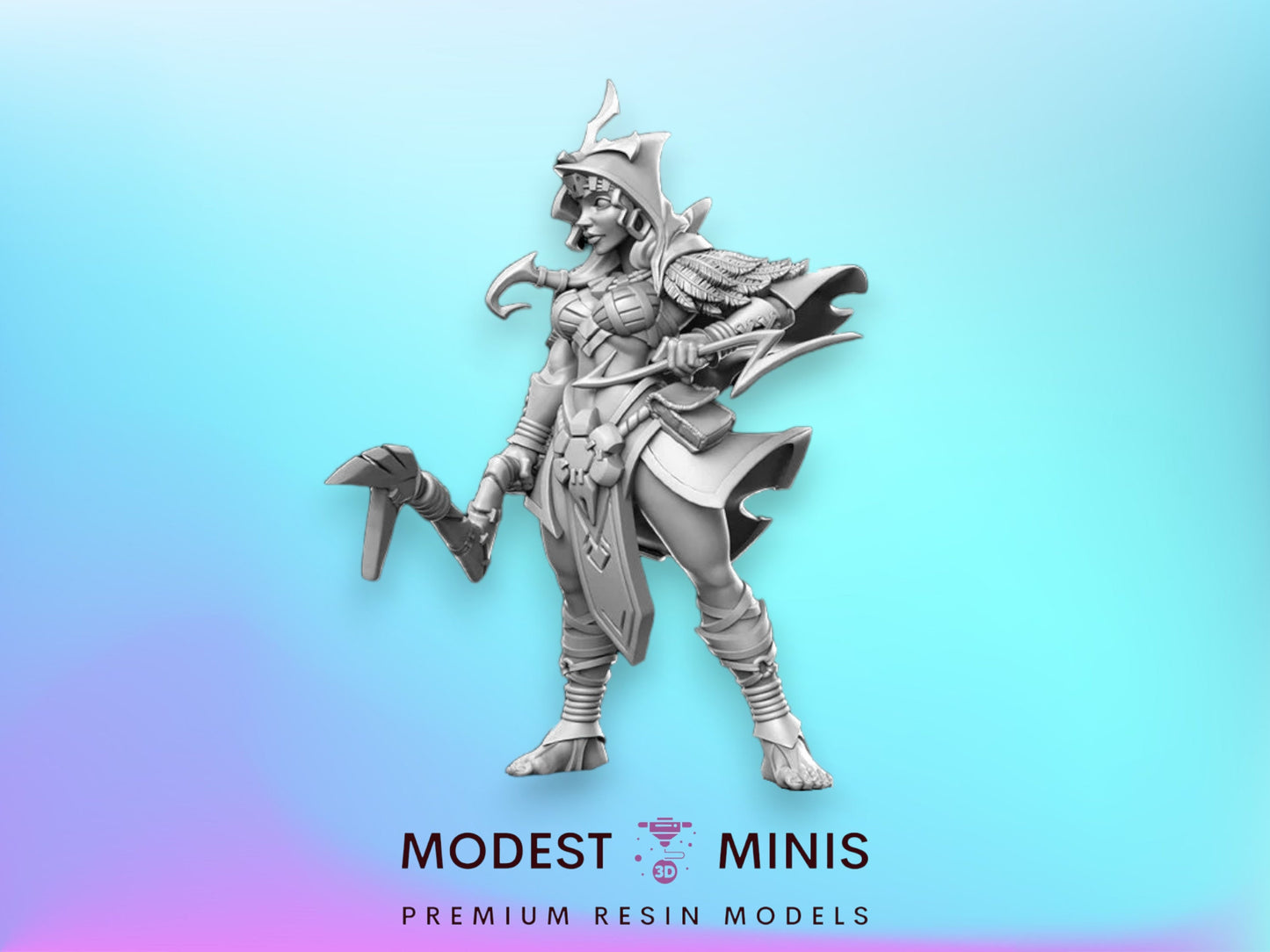 Seeker of Loss - 32mm Scale DnD Miniature | Dungeons and Dragons | JRPG Mini - RN Estudio