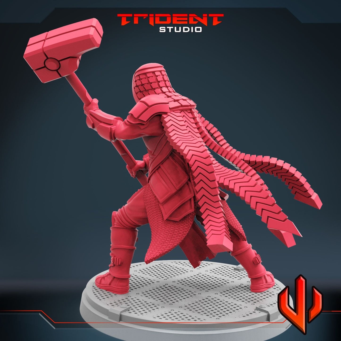 The Accuser A - Ronan 40mm  Miniature | Crisis Protocol Proxy | Trident