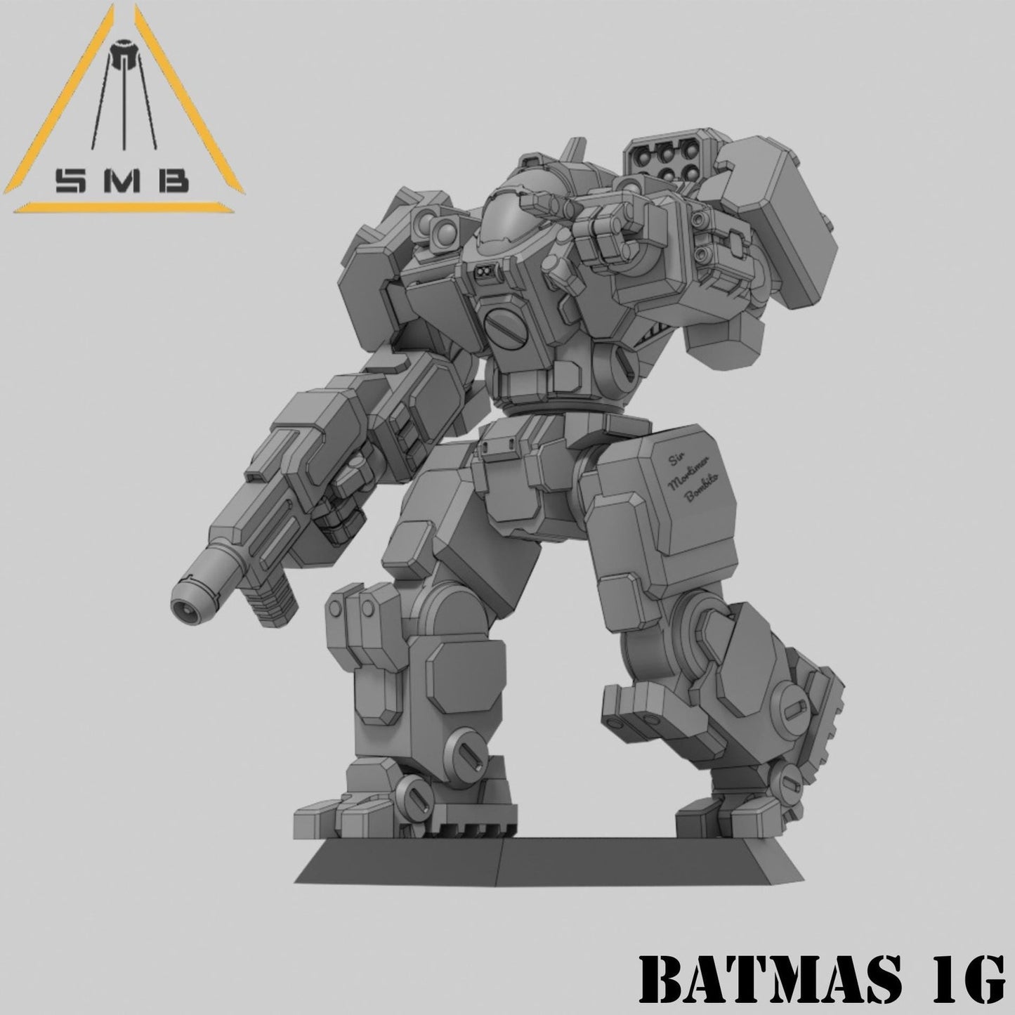 Batmas1g  | 1:265 | 285 | 6mm Battletech Scale | SMB