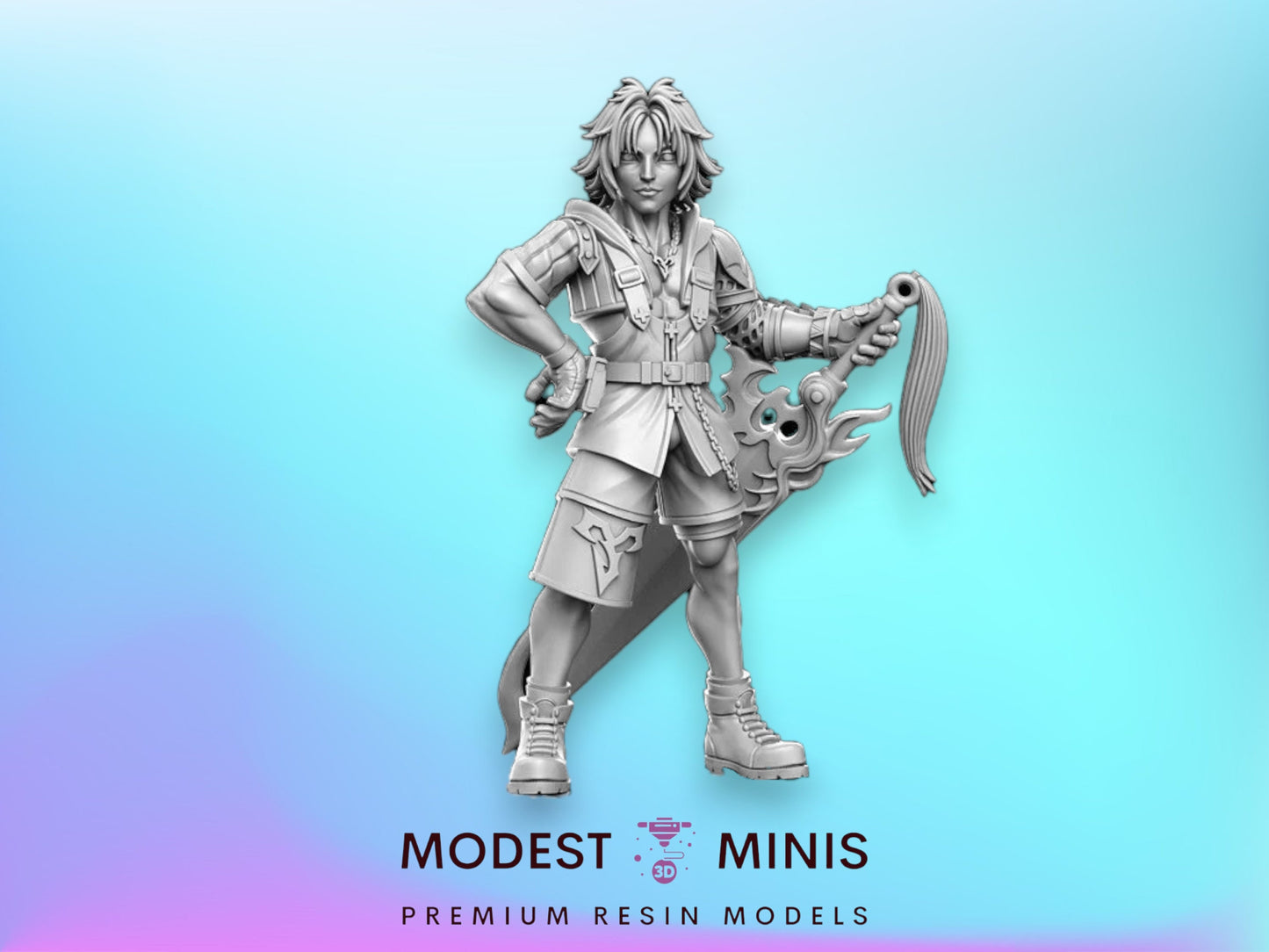 Tithonus - 32mm Scale DnD Miniature | Dungeons and Dragons | JRPG Mini - RN Estudio