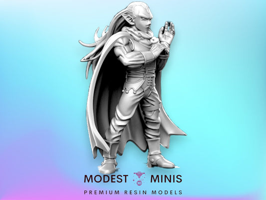 CT Maggus - 32mm Scale DnD Miniature | Dungeons and Dragons | Classic JRPG Mini - RN Estudio