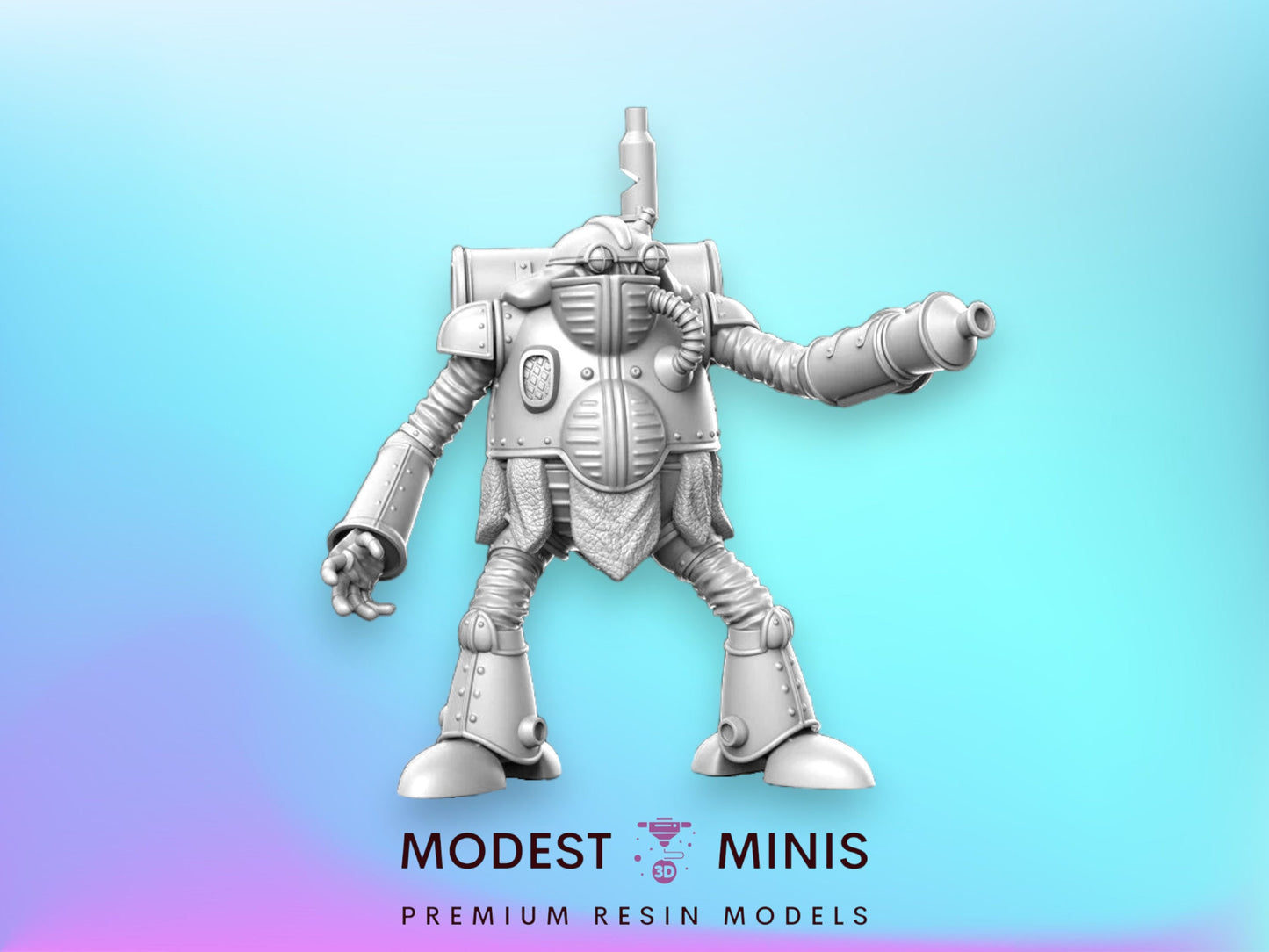 CT Robo - 32mm Scale DnD Miniature | Dungeons and Dragons | JRPG Mini - RN Estudio