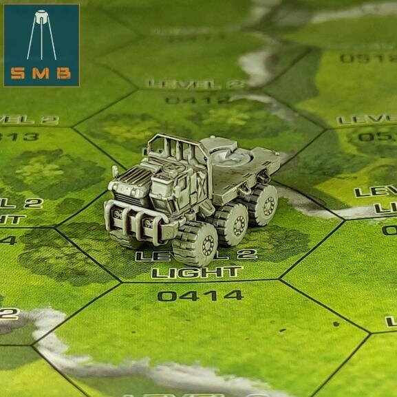 Gruzvichok Light Truck | 1:265 | 6mm Battletech Scale | Mecha | Sir Mortimer