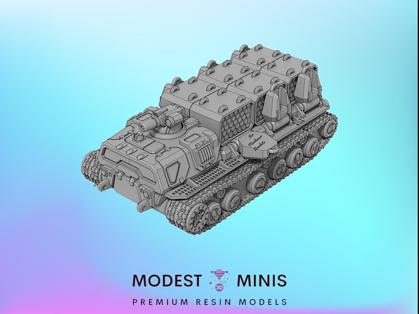 Motoliga 3000 Tank | 1:265 | 285 | 6mm Battletech Scale | SMB