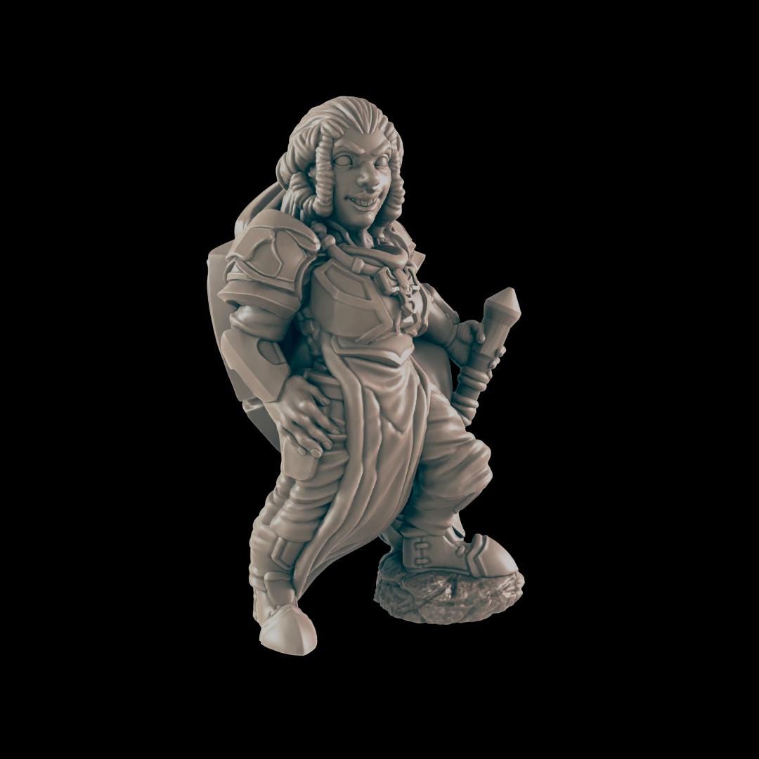 Cleric Heroes  | 25mm - 100mm Scale | DnD | EC3D Fantasy Mini | Everyday Heroes