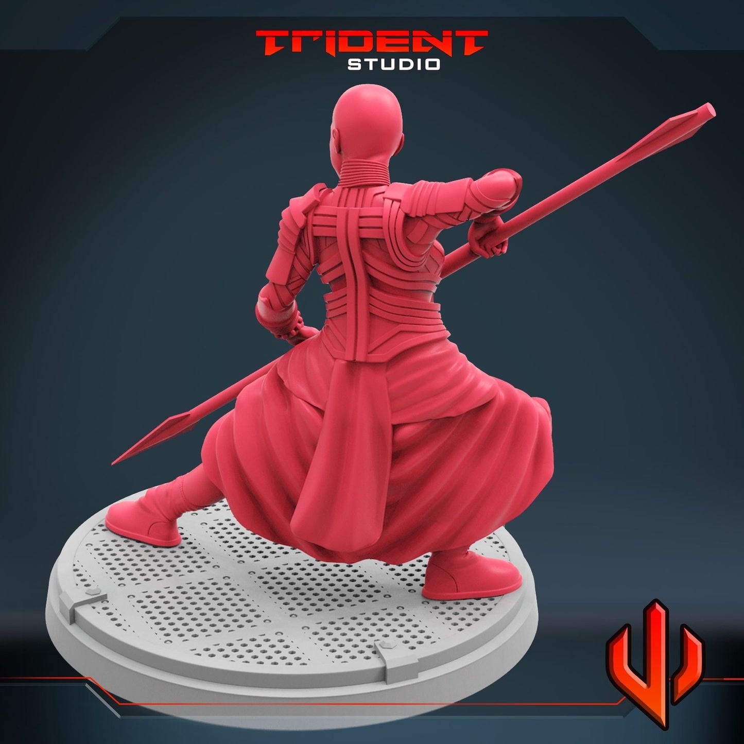 General of the Adored A - 40mm  Miniature | Crisis Protocol Proxy | Trident