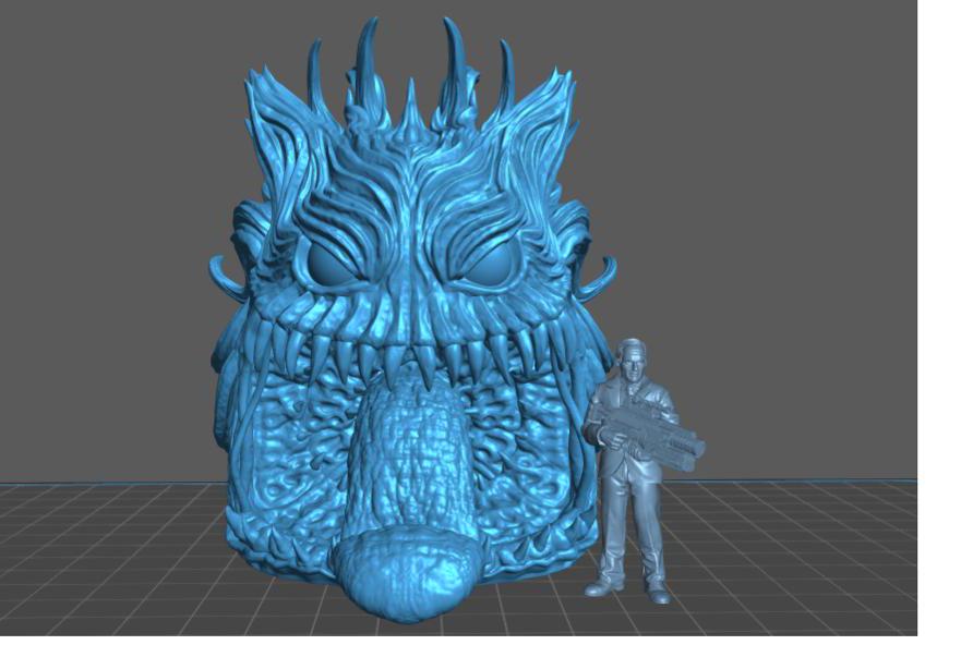 Giga Poison Ghost - Resin Kaiju Minis | Dungeons and Dragons Mini | Sci Fi | Fantasy Resin