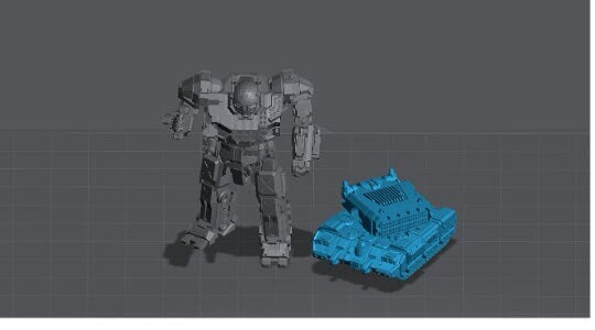 Nesun Raket Missile Carrier Tank | 1:265 | 6mm Battletech Scale | Mecha | Sir Mortimer