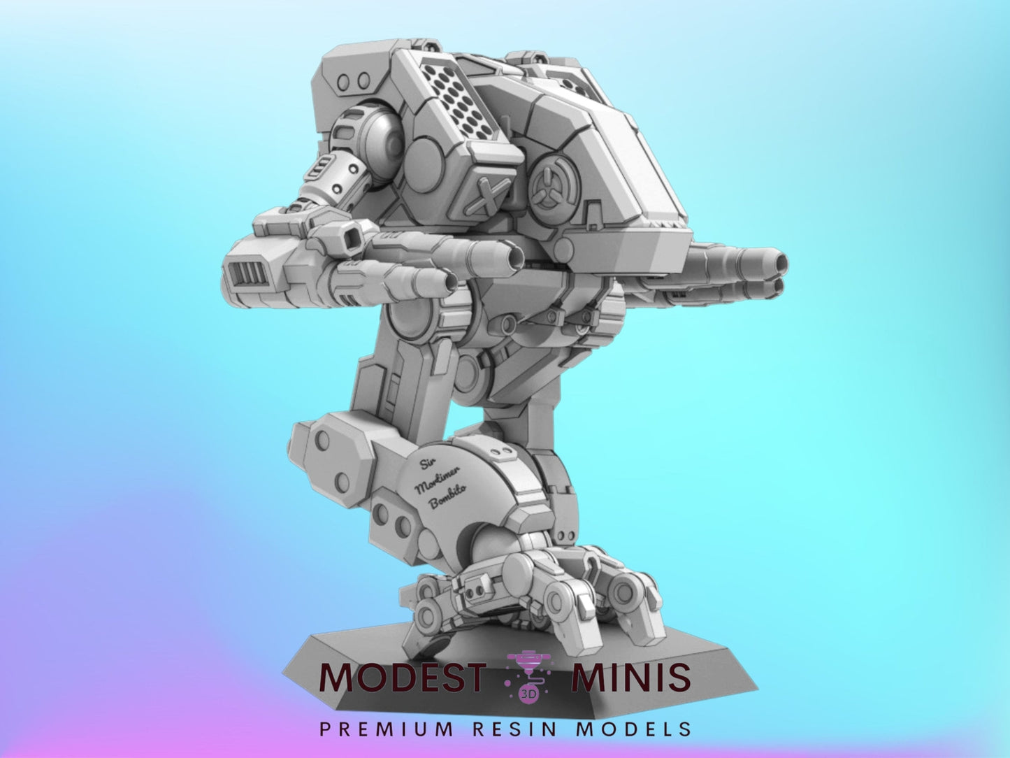 MDog P | 1:265 | 6mm Battletech  Scale | Mecha | Sir Mortimer